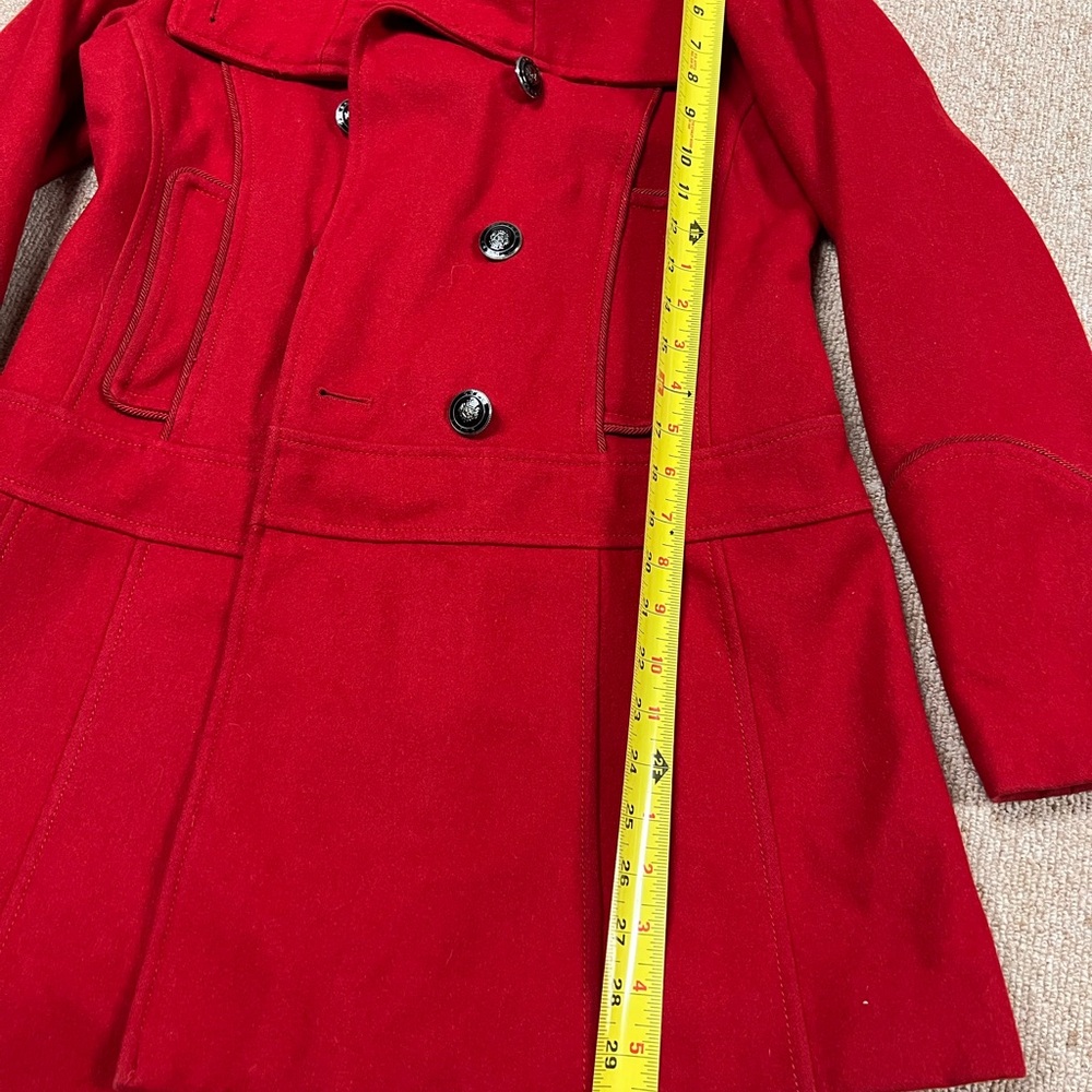 Guess Women's Vibrant Red Trench Coat - Picture 16 of 16